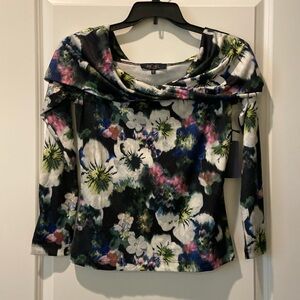 NWT Rachel Roy Floral Print Top